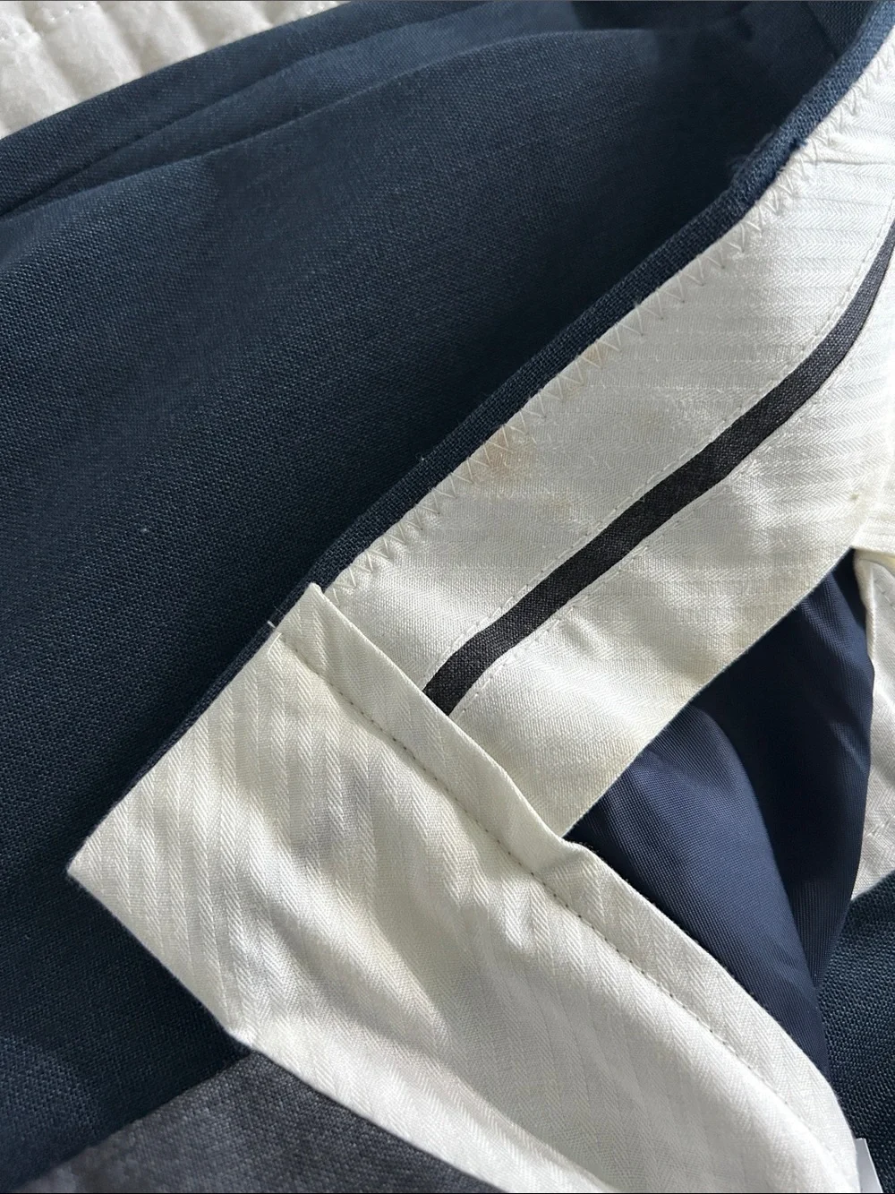 J. Crew Navy Ludlow Traveler Pants, Mens size W33 L32